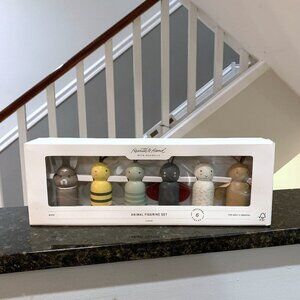 Hearth & Hand with Magnolia Spring Peg Pals Animal Toy Wood Figurines NEW 2024